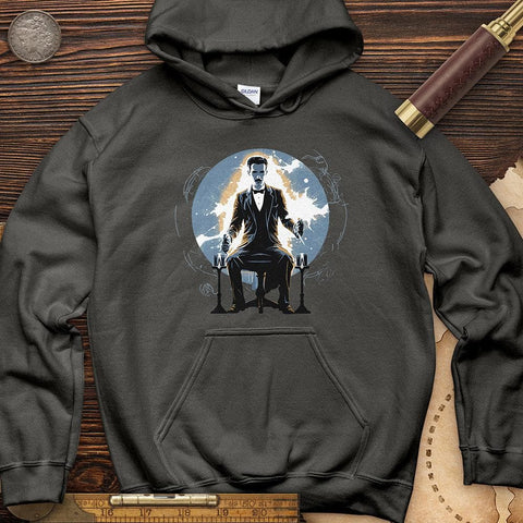 Inventor Nikola Tesla Hoodie Charcoal / S