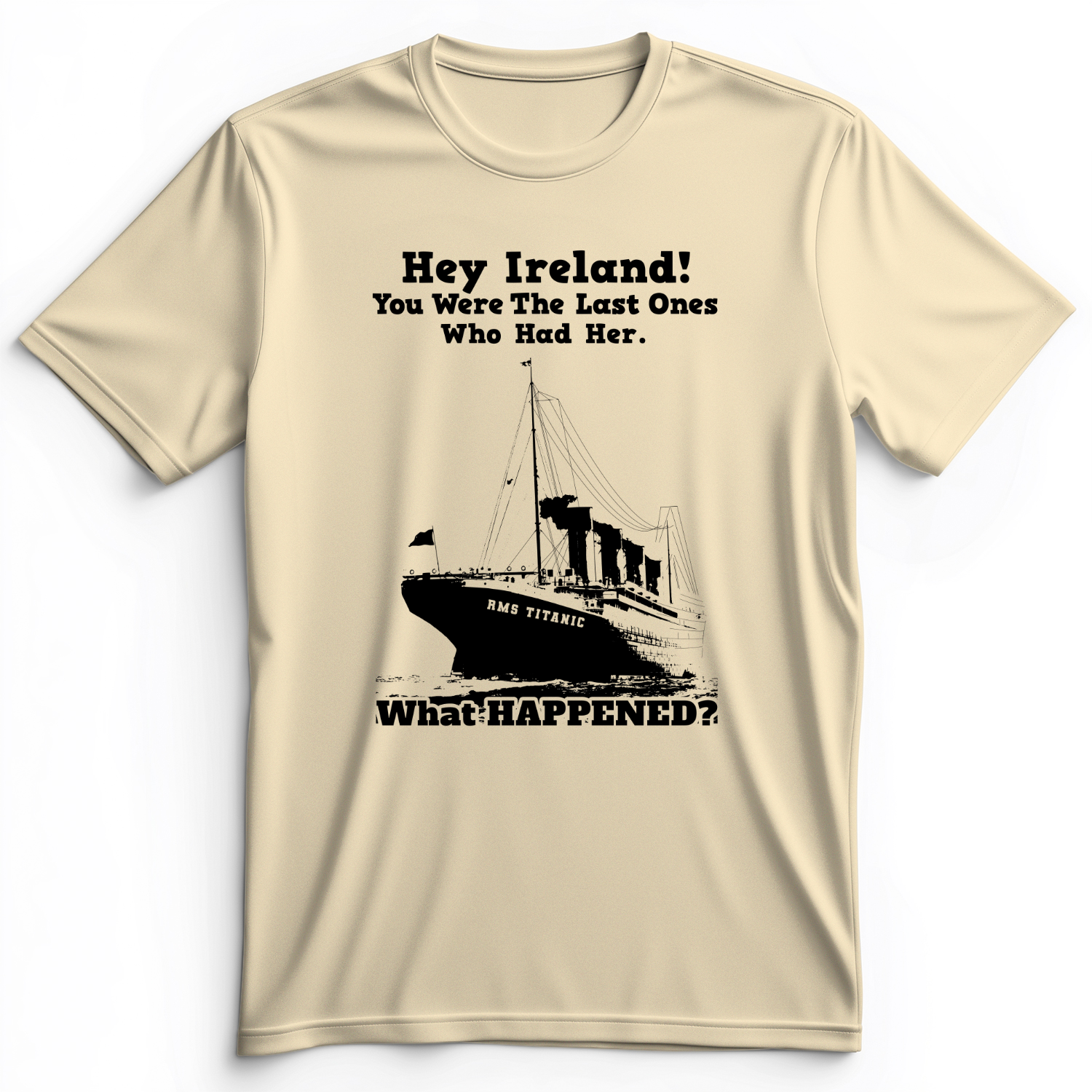 Ireland What Happened Premium Tee Natural / S