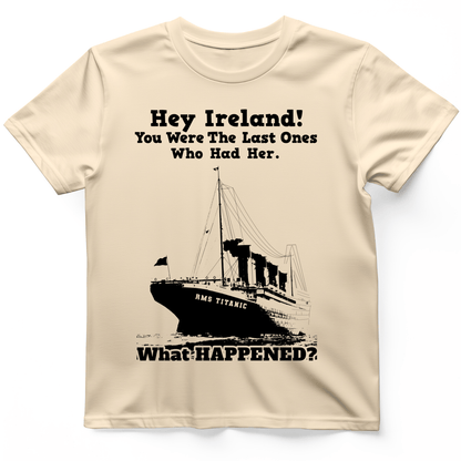Ireland What Happened T-Shirt Natural / S