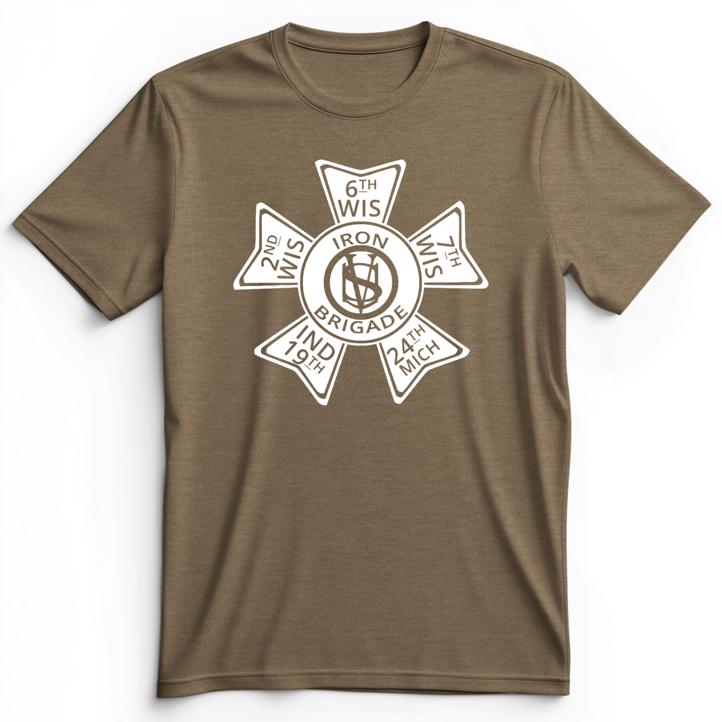 Iron Brigade Premium Tee Heather Olive / S
