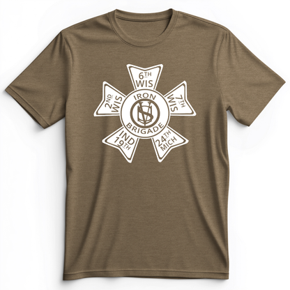 Iron Brigade Premium Tee Heather Olive / S