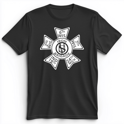 Iron Brigade Premium Tee Dark Grey Heather / S