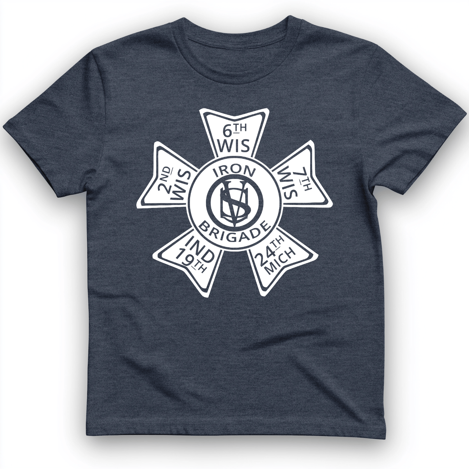 Iron Brigade T-Shirt Heather Navy / S