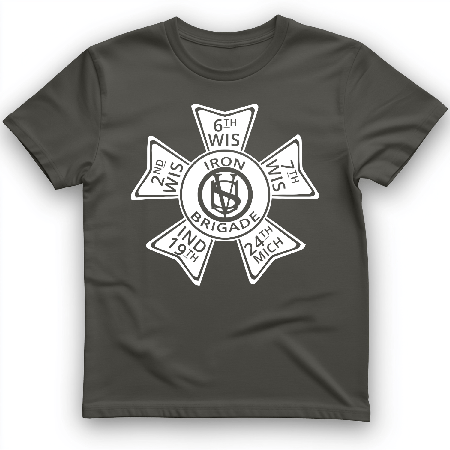 Iron Brigade T-Shirt Charcoal / S