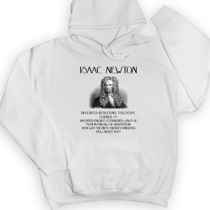 Isaac Newton Hoodie White / S