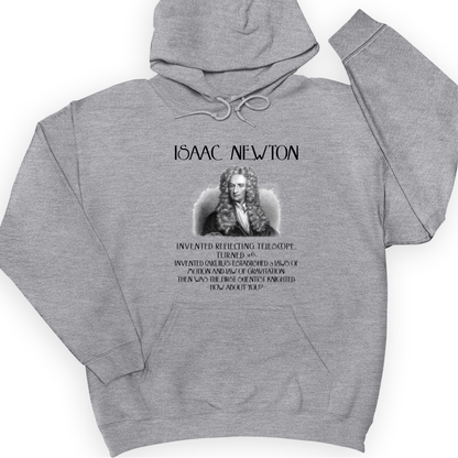 Isaac Newton Hoodie Sport Grey / S