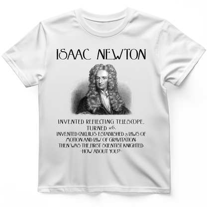 Isaac Newton T-Shirt White / S