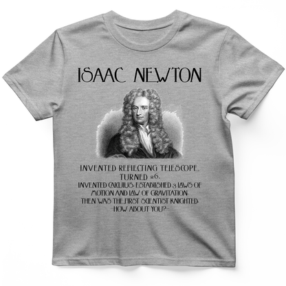 Isaac Newton T-Shirt Sport Grey / S