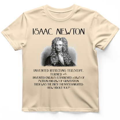 Isaac Newton T-Shirt Natural / S