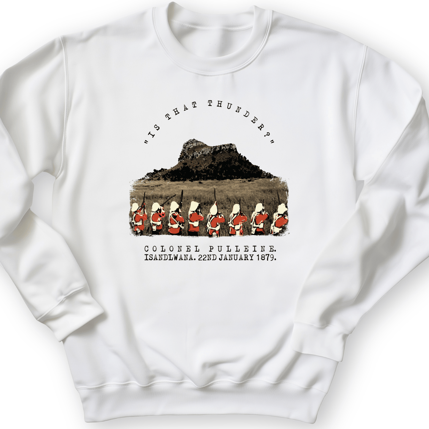 Isandlwana Crewneck White / S