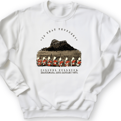 Isandlwana Crewneck White / S