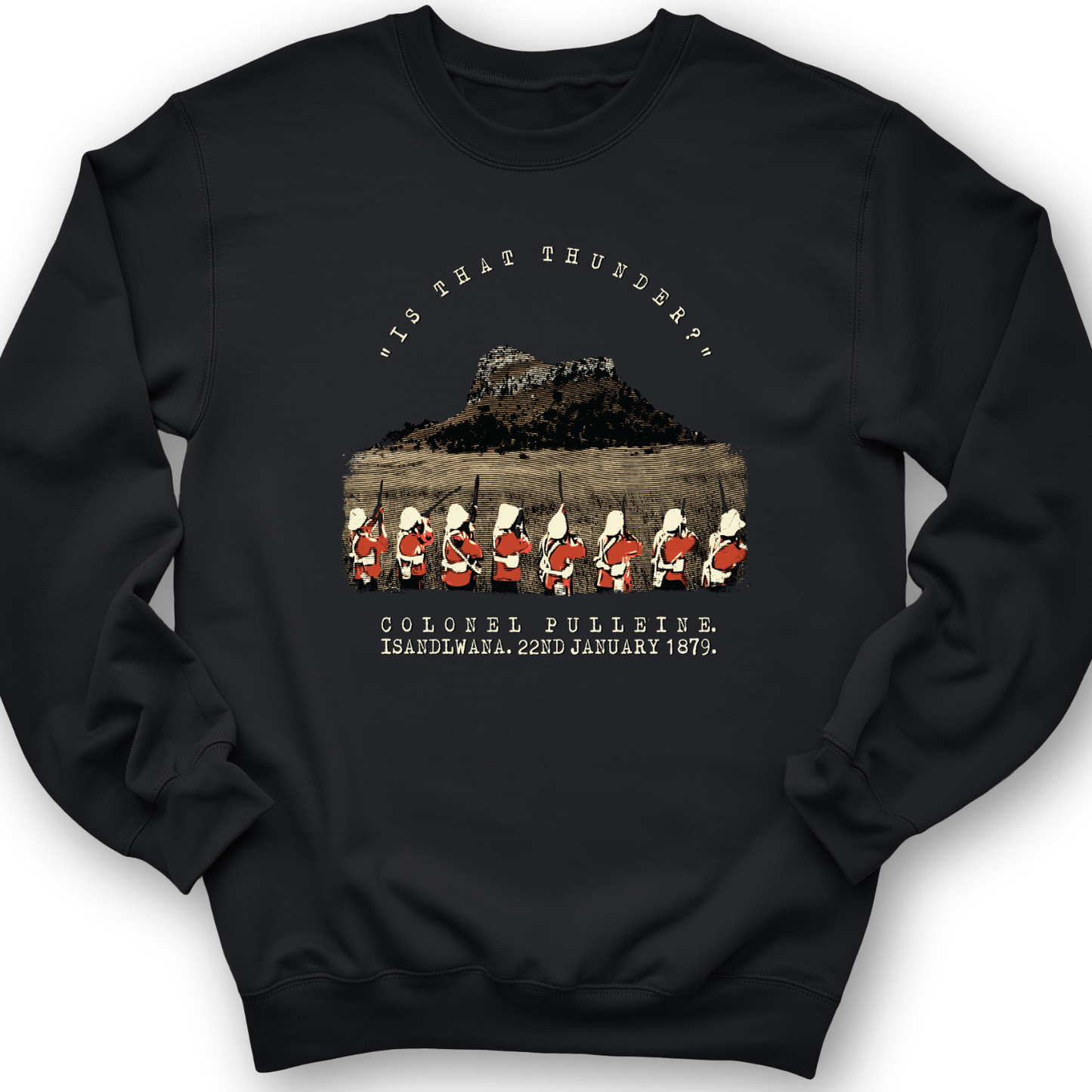 Isandlwana Crewneck Black / S