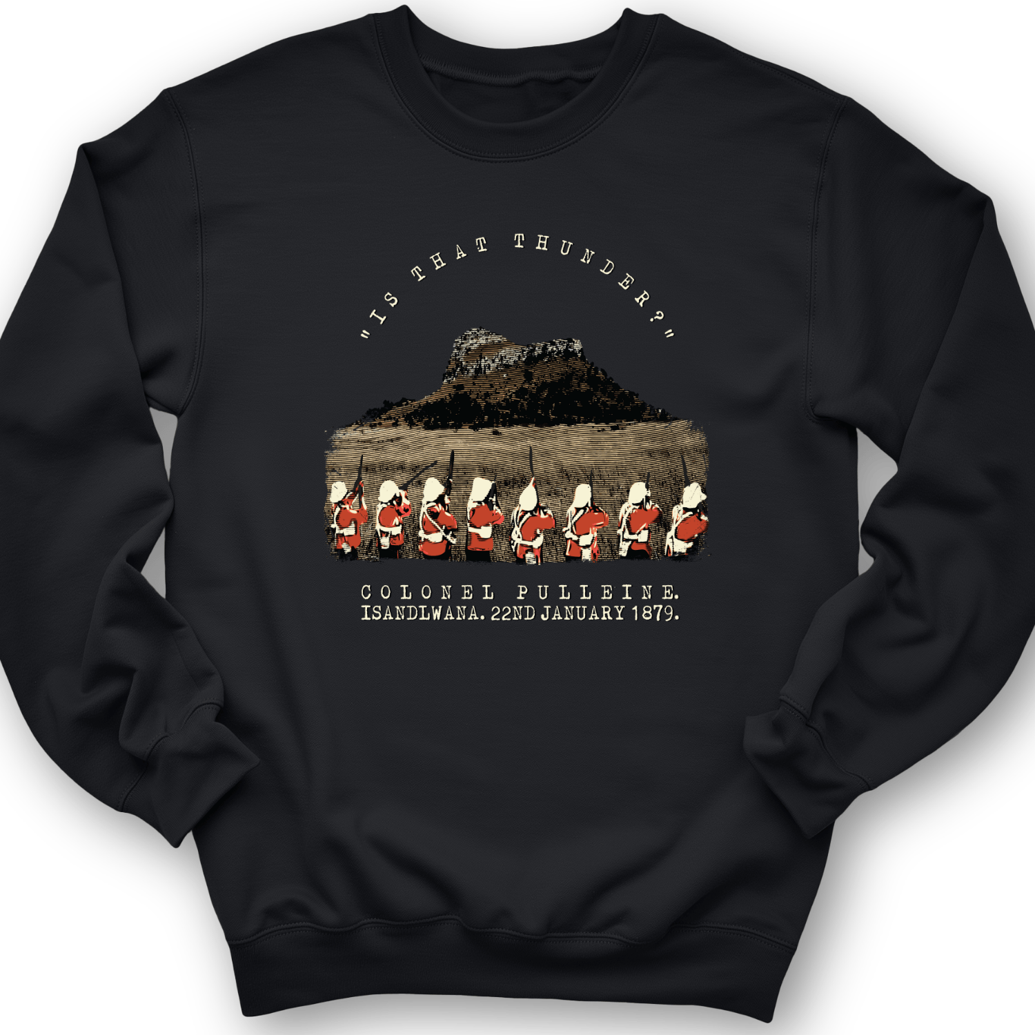 Isandlwana Crewneck Black / S