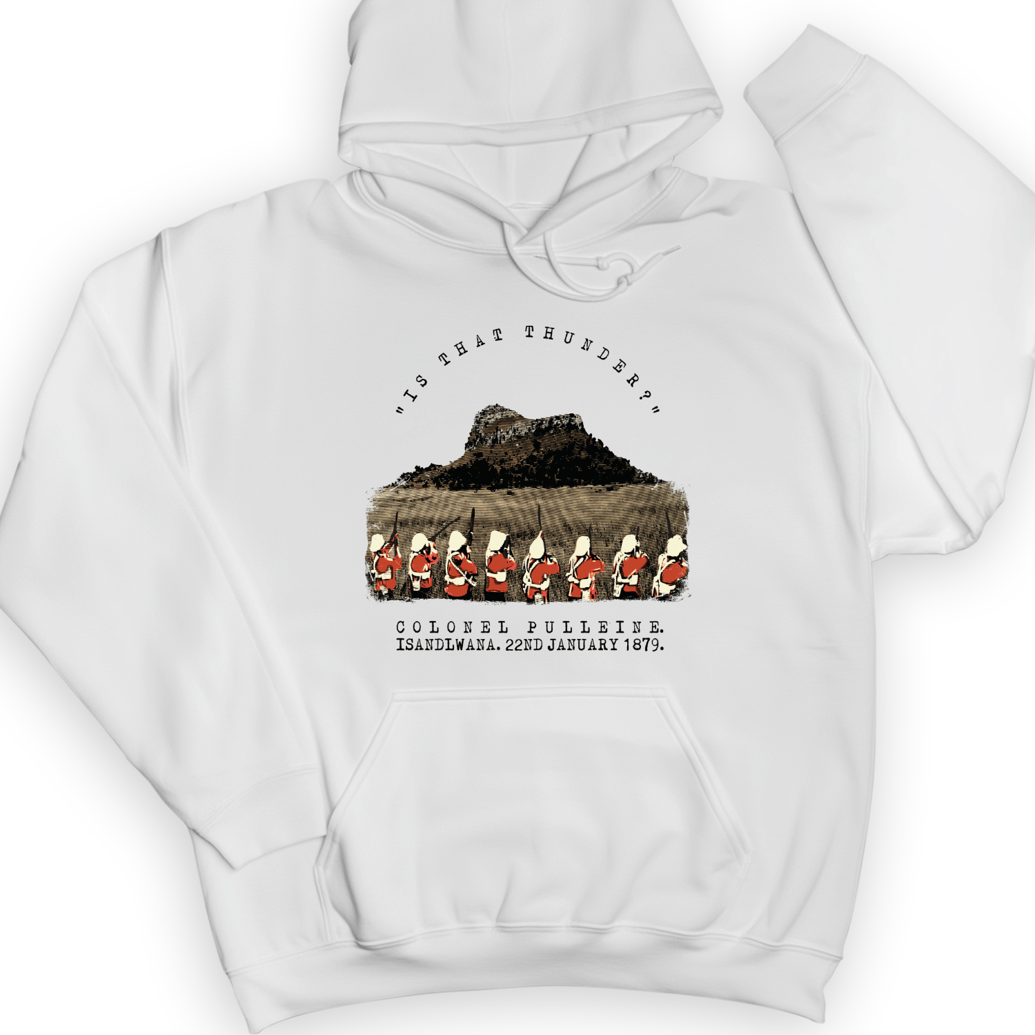 Isandlwana Hoodie White / S