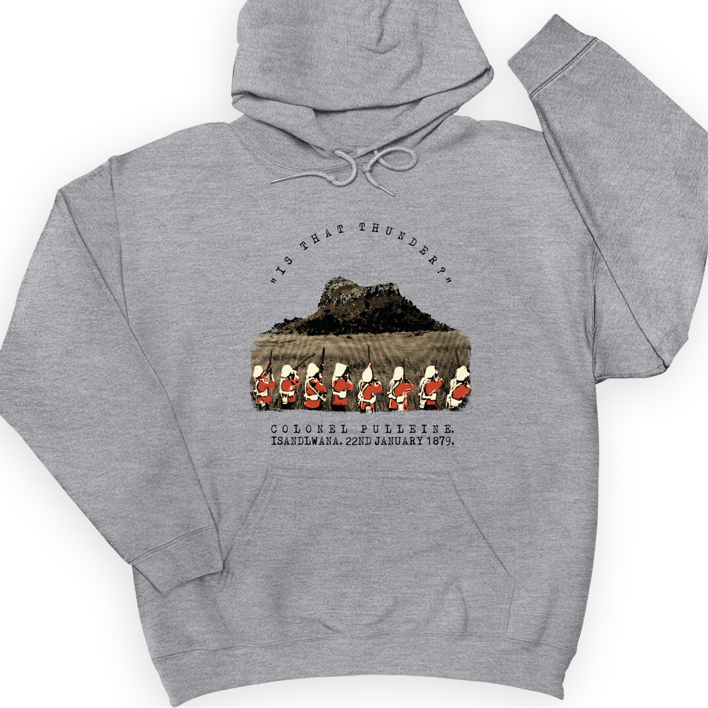 Isandlwana Hoodie Sport Grey / S