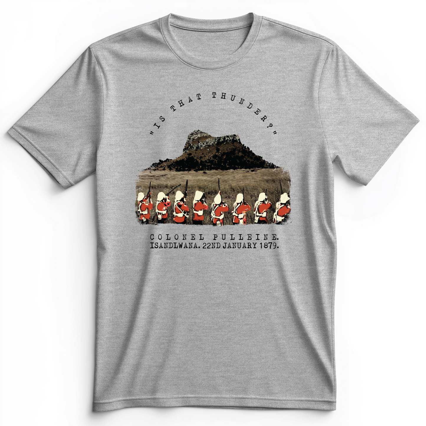 Isandlwana Premium Tee Athletic Heather / S