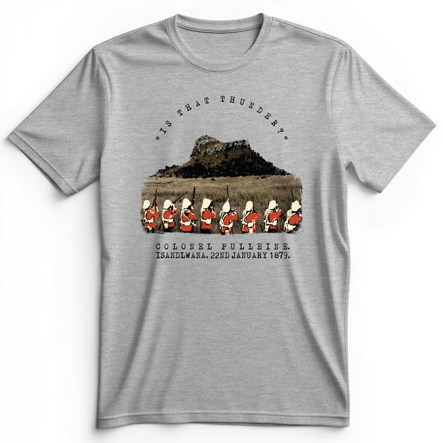 Isandlwana Premium Tee Athletic Heather / S