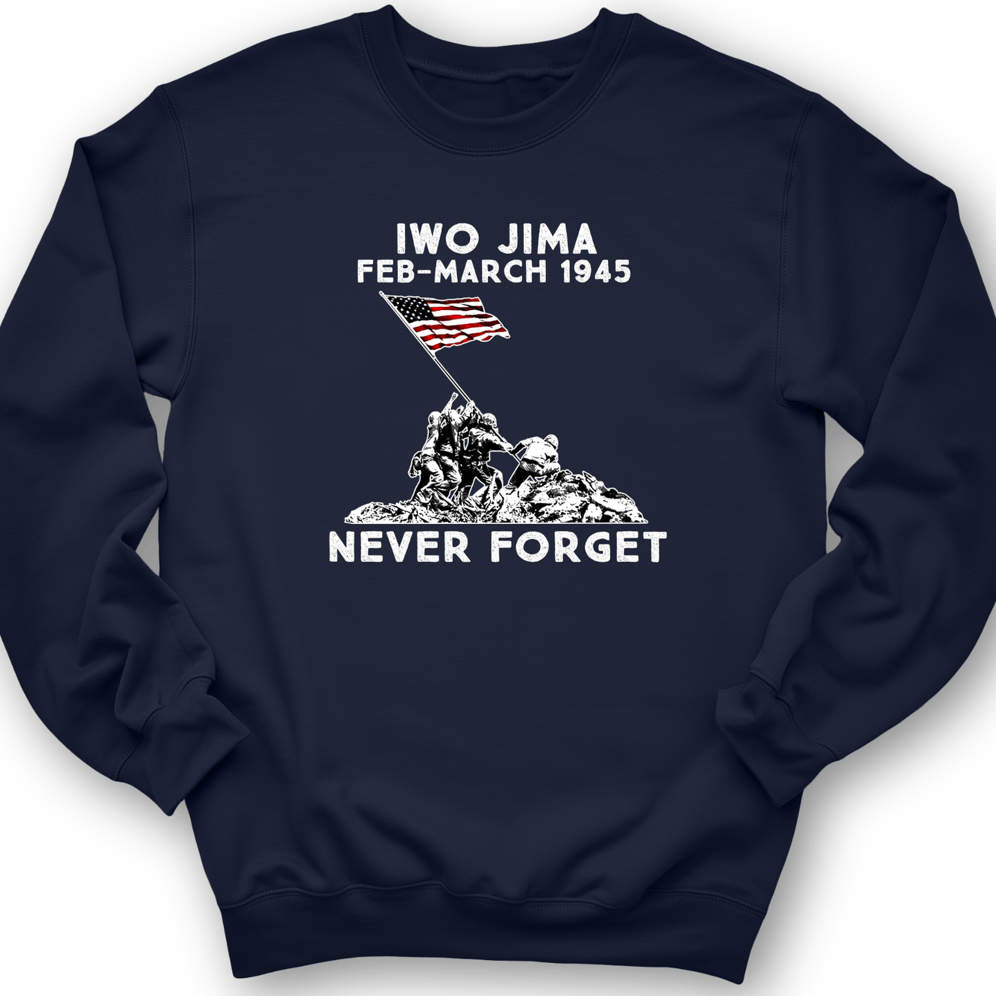 Iwo Jima Crewneck Navy / S