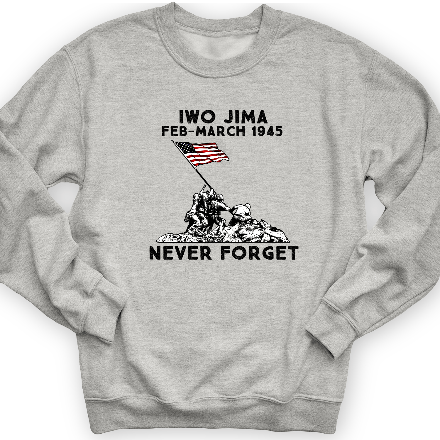 Iwo Jima Crewneck Sport Grey / S