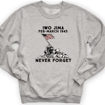 Iwo Jima Crewneck Sport Grey / S