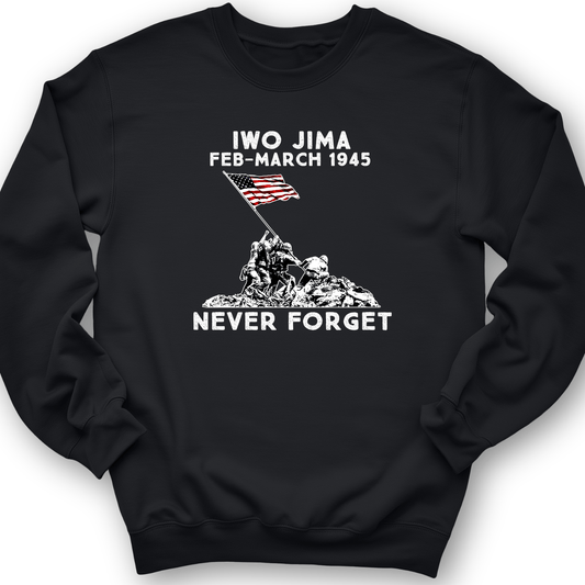 Iwo Jima Crewneck Black / S