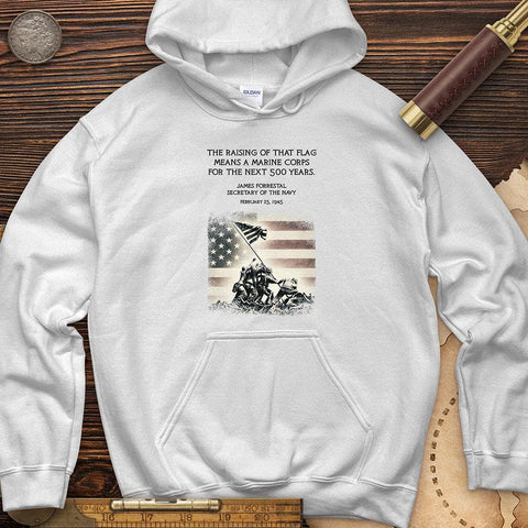 Iwo Jima Flag Hoodie