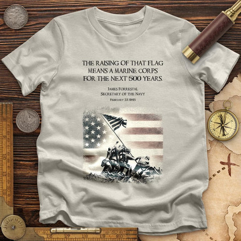 Iwo Jima Flag T-Shirt