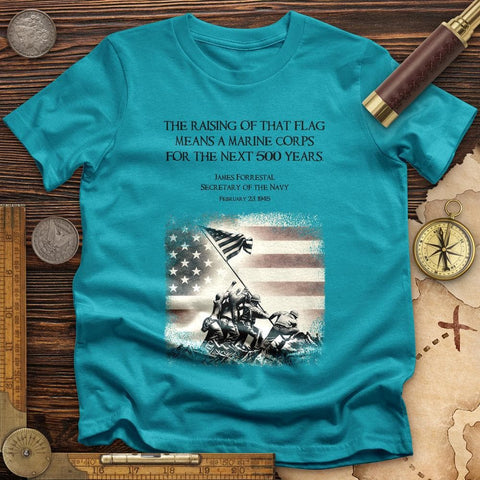 Iwo Jima Flag T-Shirt