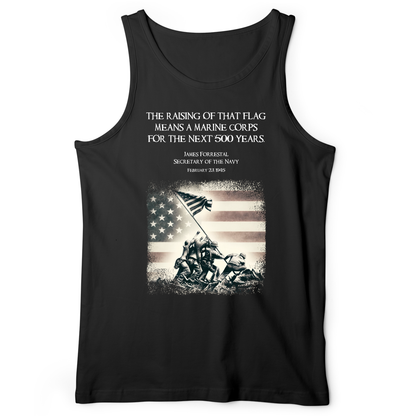 Iwo Jima Flag Tank Black / XS