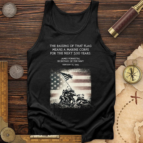 Iwo Jima Flag Tank Black / XS