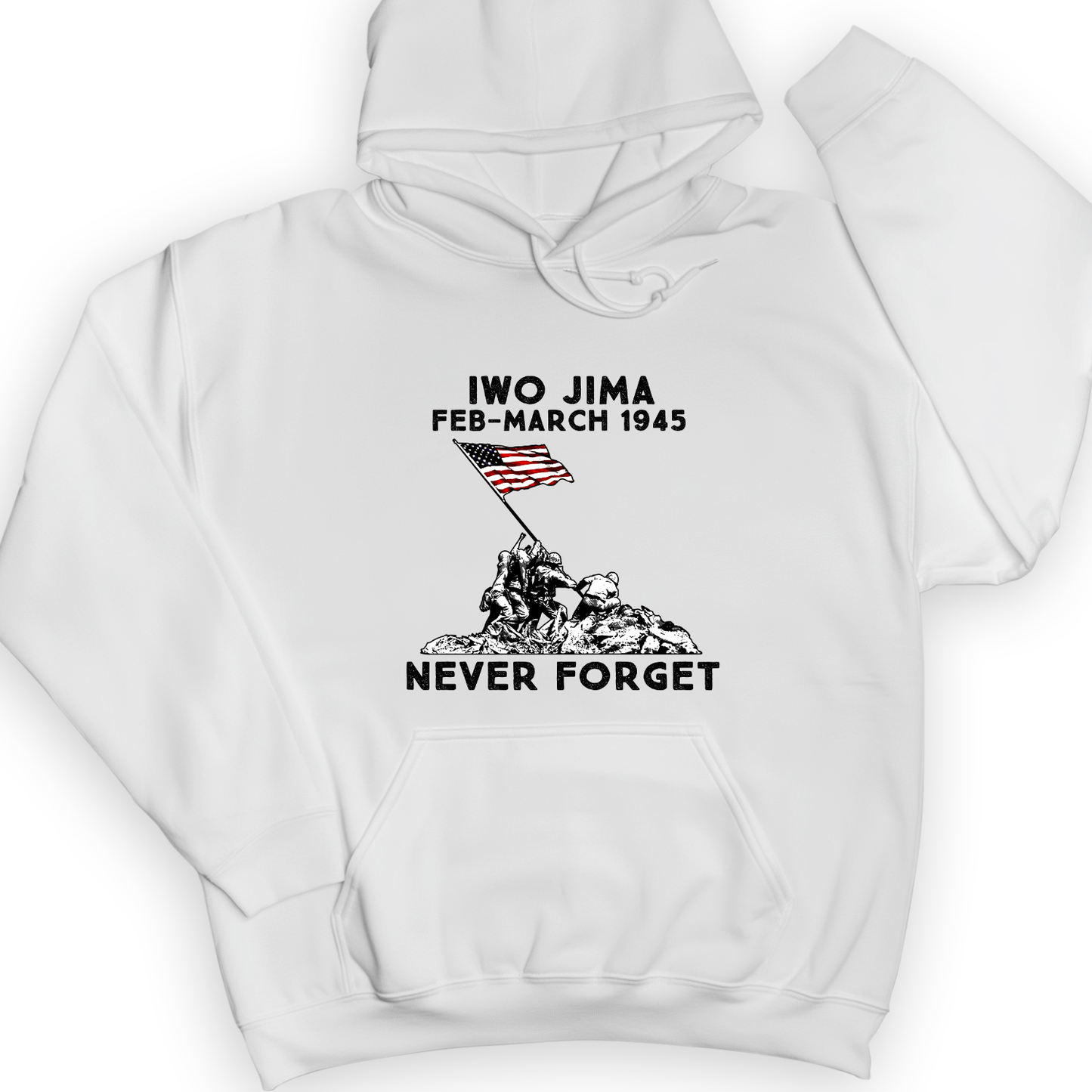 Iwo Jima Hoodie White / S