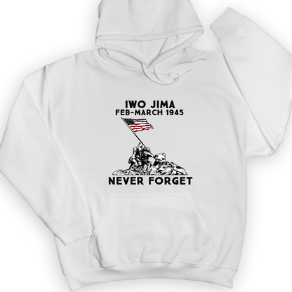 Iwo Jima Hoodie White / S
