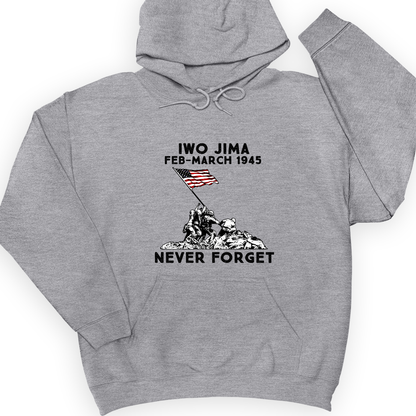 Iwo Jima Hoodie Sport Grey / S