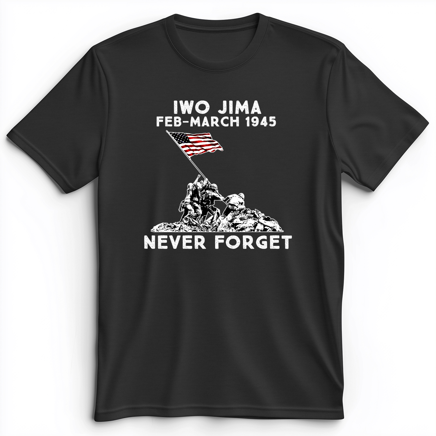 Iwo Jima Premium Tee Dark Grey Heather / S