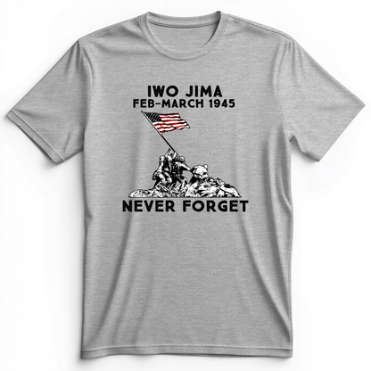 Iwo Jima Premium Tee Athletic Heather / S