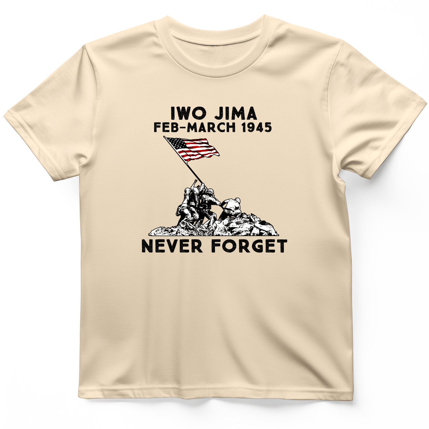Iwo Jima T-Shirt Natural / S