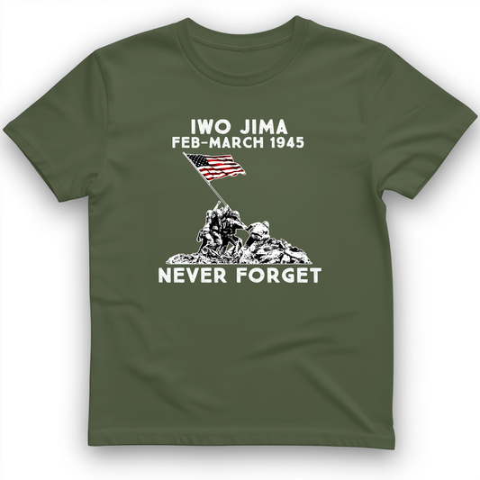 Iwo Jima T-Shirt Military Green / S
