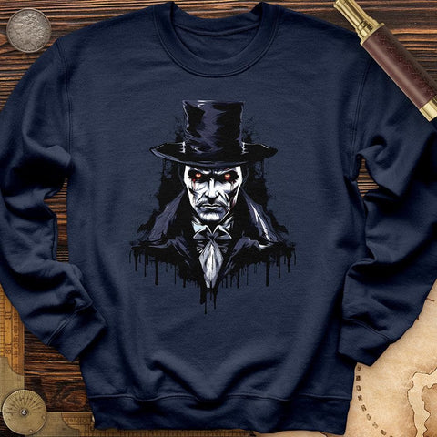Jack The Ripper Vampire Crewneck