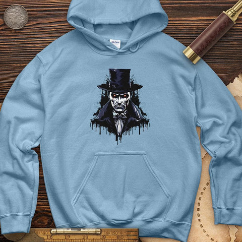 Jack The Ripper Vampire Hoodie Light Blue / S