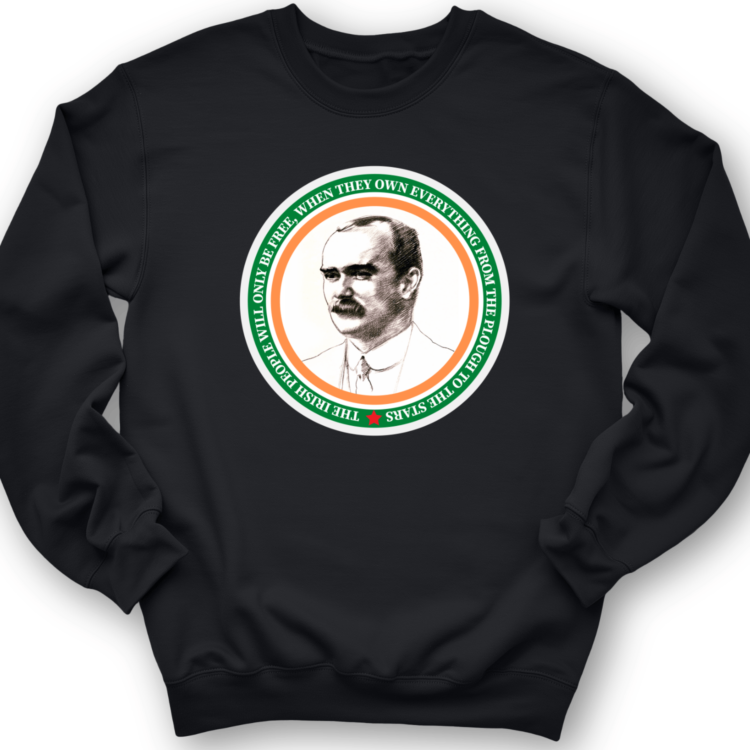 James Connolly Crewneck Black / S