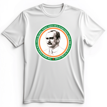 James Connolly Premium Tee White / S