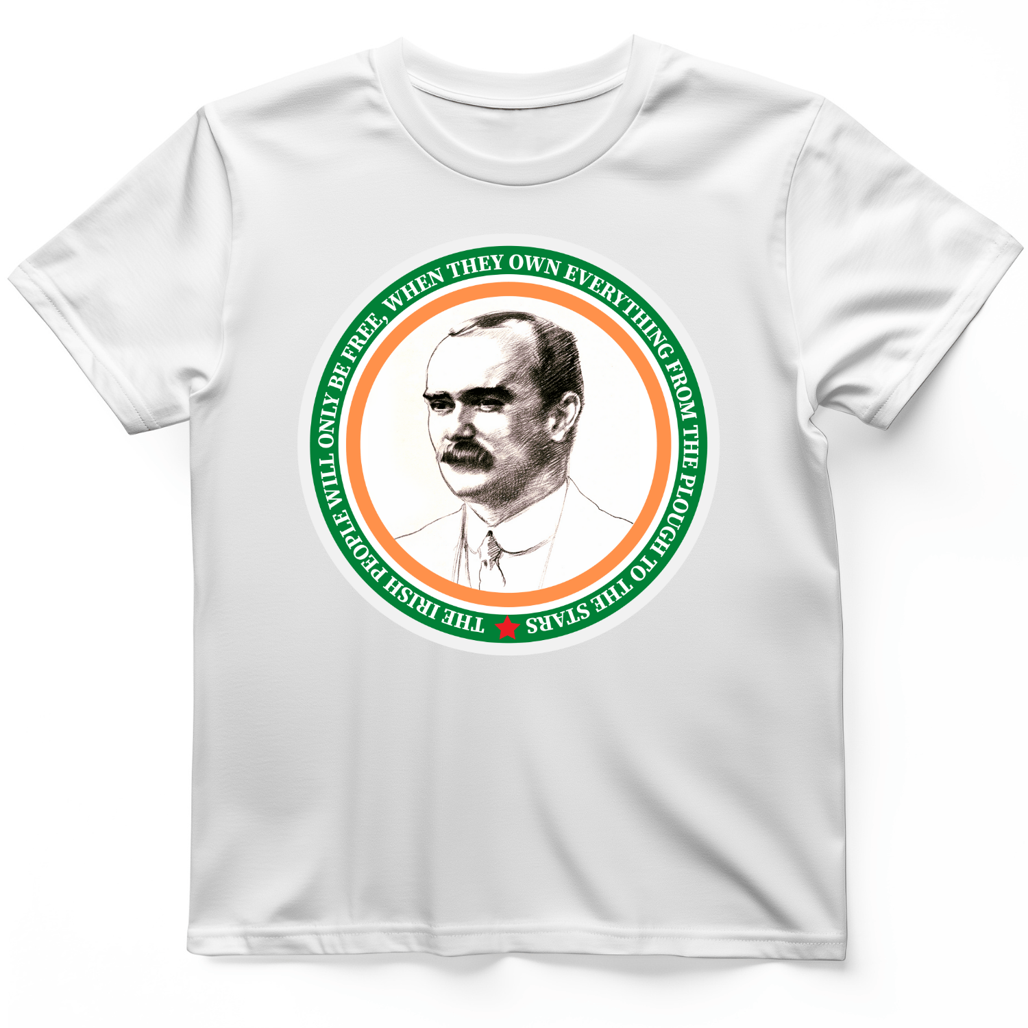 James Connolly T-Shirt White / S
