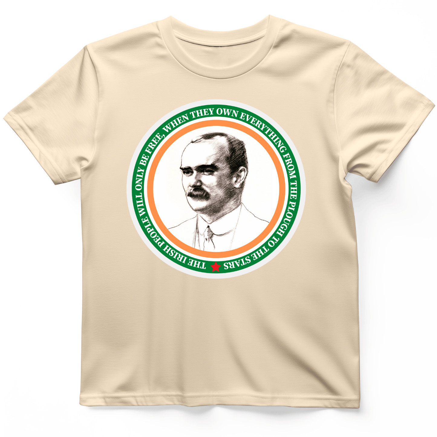 James Connolly T-Shirt Natural / S