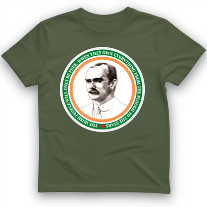 James Connolly T-Shirt Military Green / S