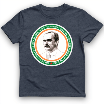 James Connolly T-Shirt Heather Navy / S