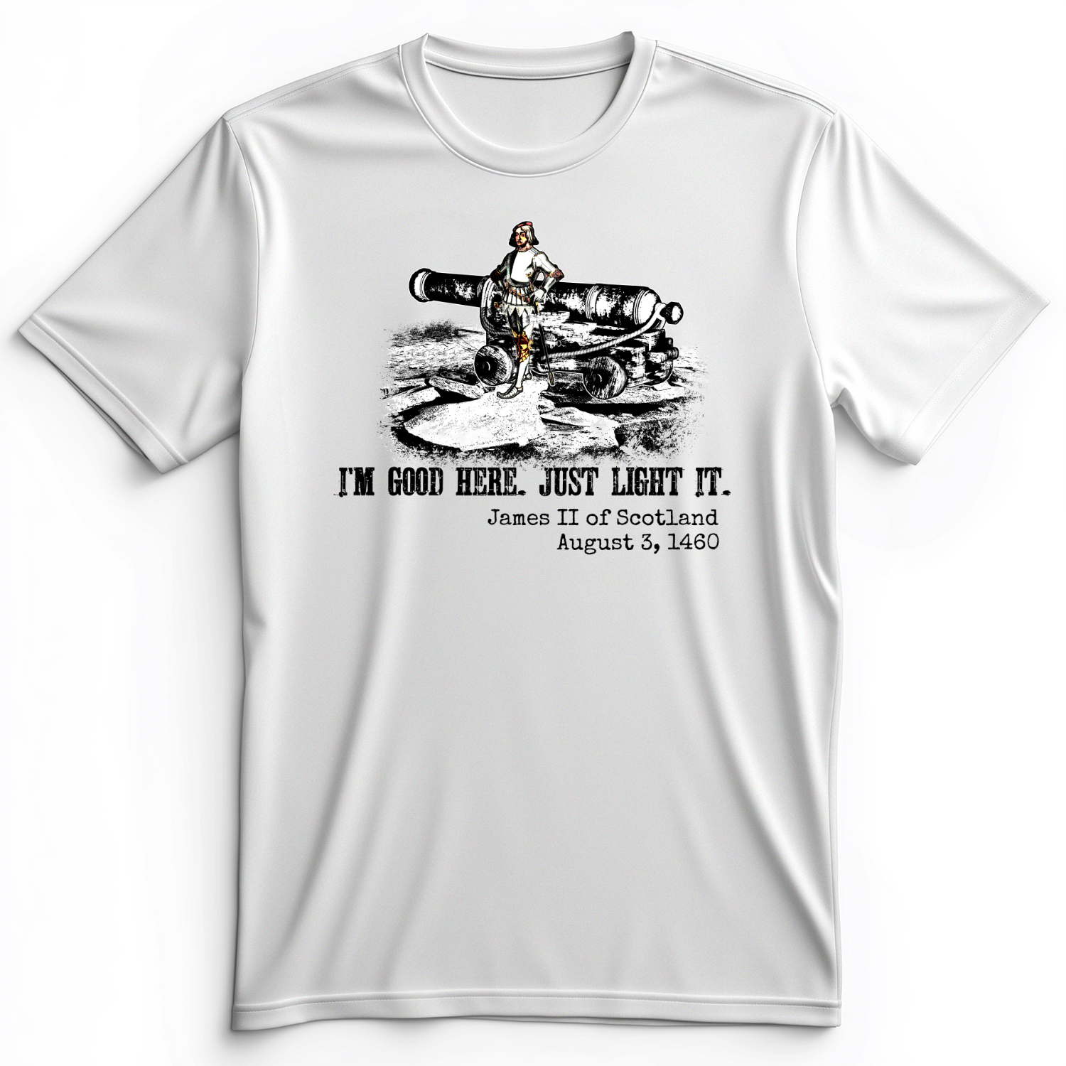 James II Premium Tee White / S