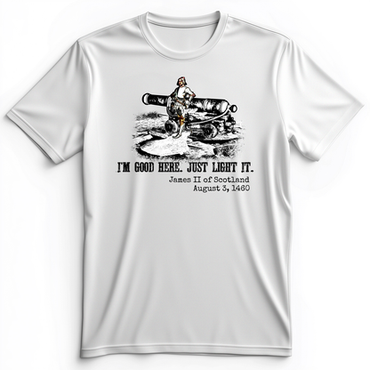 James II Premium Tee White / S