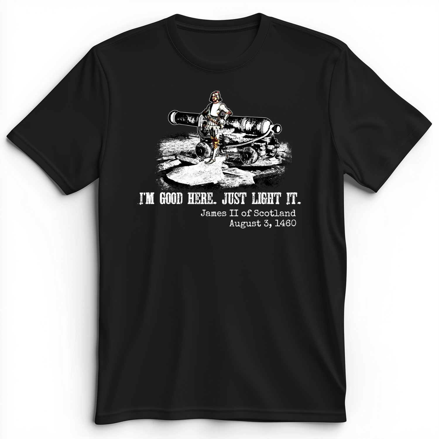 James II Premium Tee Black / S