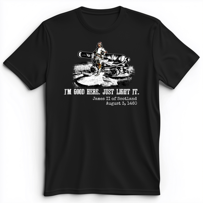 James II Premium Tee Black / S