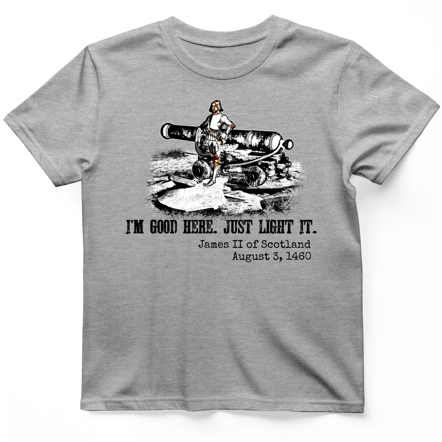 James II T-Shirt Sport Grey / S